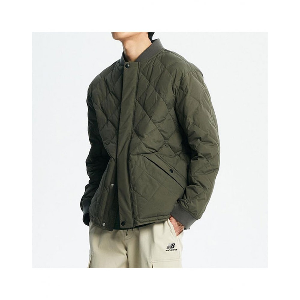 国内店版ニューバランス UNI 24/7 キルティング軽量ダウンジャケット NBNPD41903-KHAKI P2411