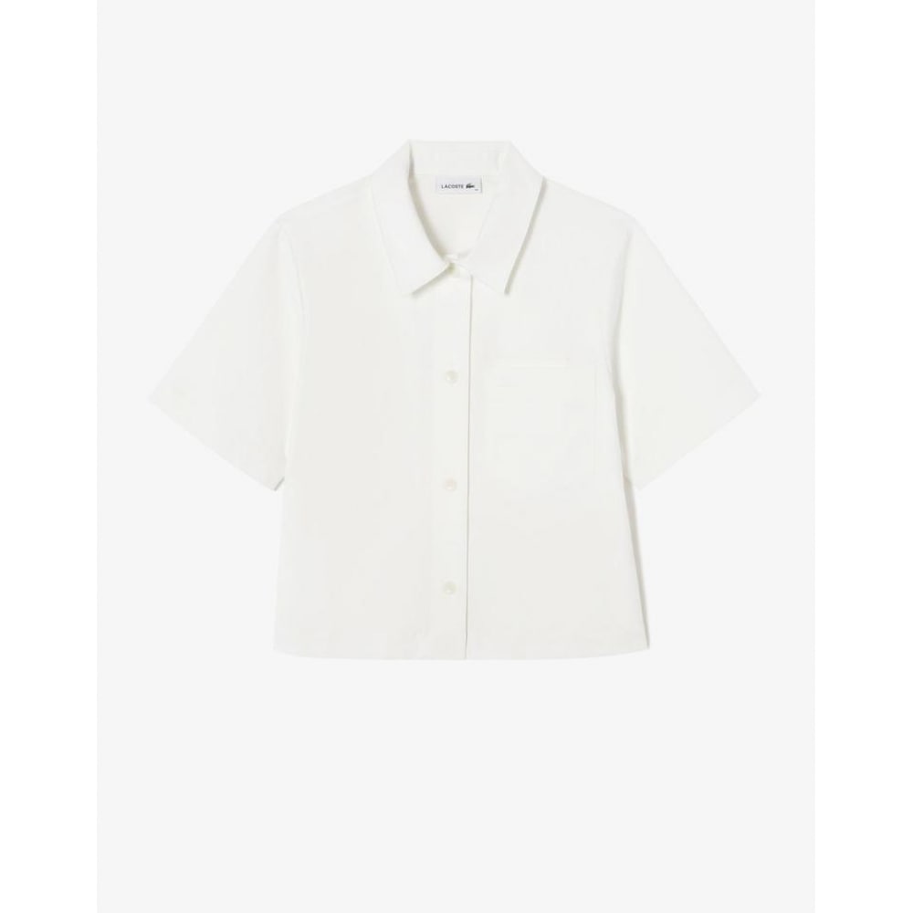 ラコステ レディース アウター 半袖シャツ CF097E-55G 001