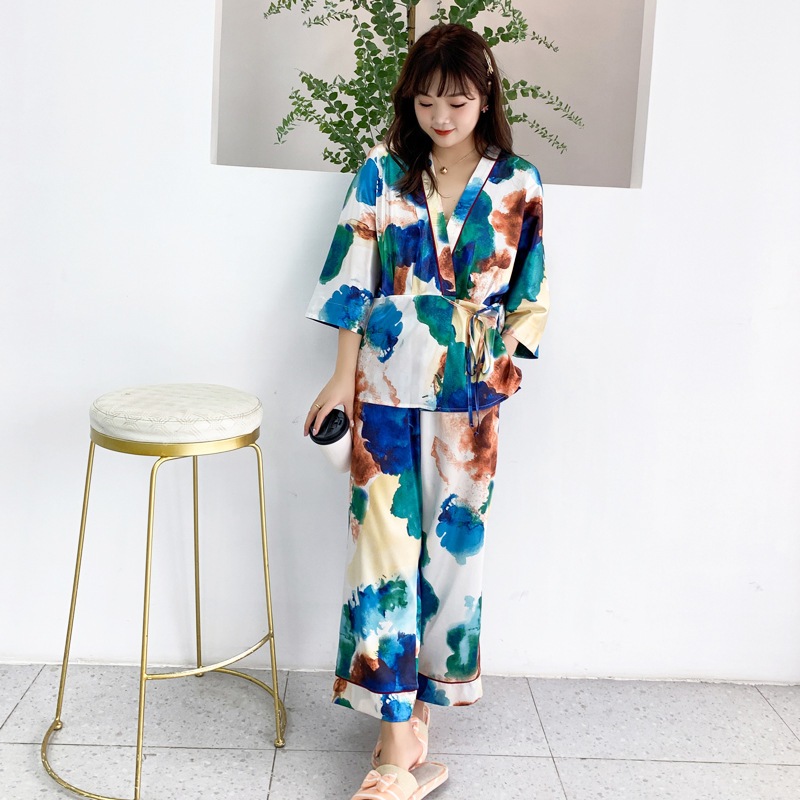 XL4XL：2点セット大人気 パジャマ 2点セット 大きいサイズ ルームウェア レディース 寝間着 女性 韓国ファッション 可愛い おしゃれ 5L 4Lナイトウェア 体形カパー 部屋着