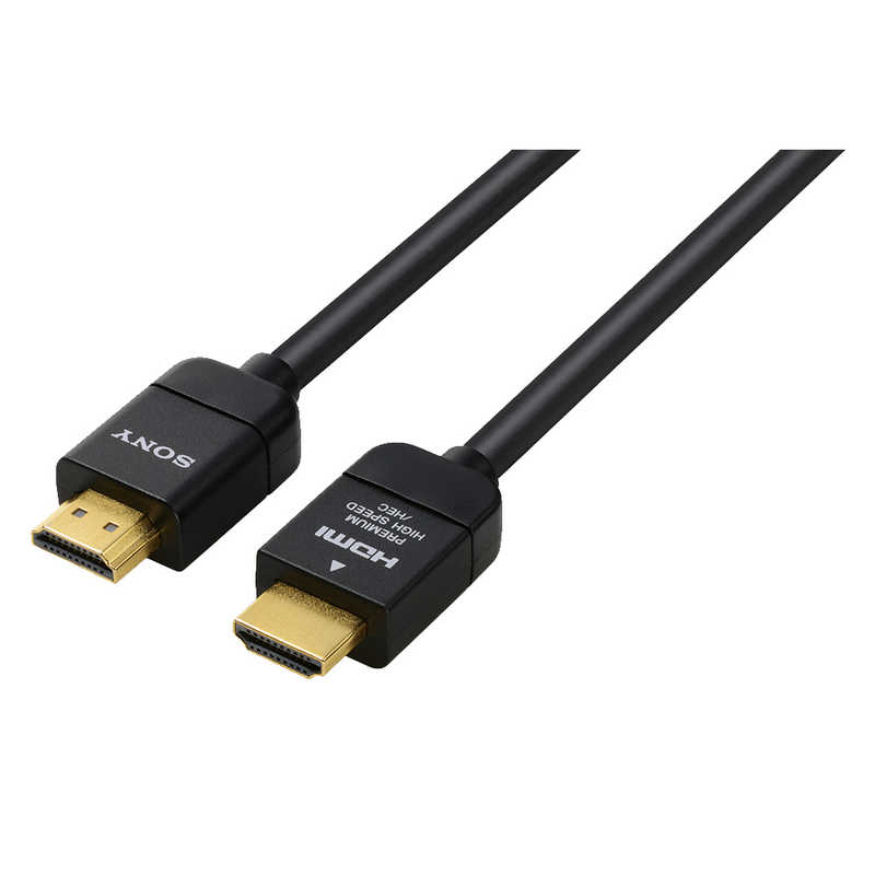 ソニー　SONY　HDMIケーブル ブラック [2m /HDMIHDMI /スタンダードタイプ /4K対応]　DLC-HX20
