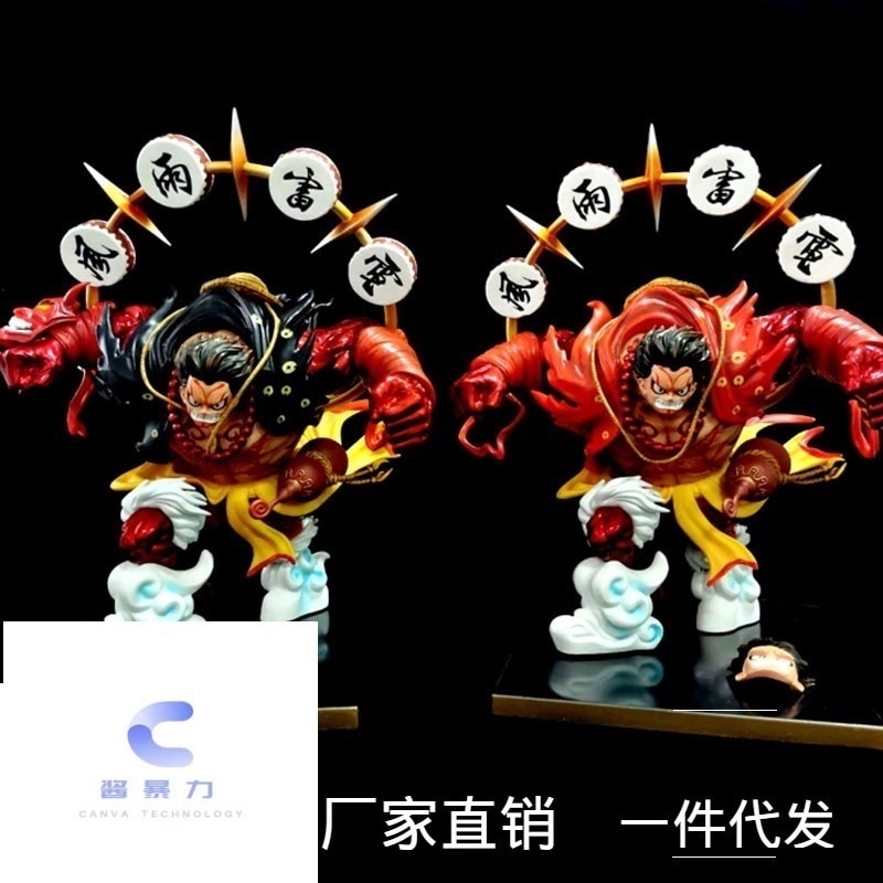 アニメーションフィギュア海賊GKカブキ天子第4ギアルフィ麦わら帽子ルフィモデル装飾王ワンピース