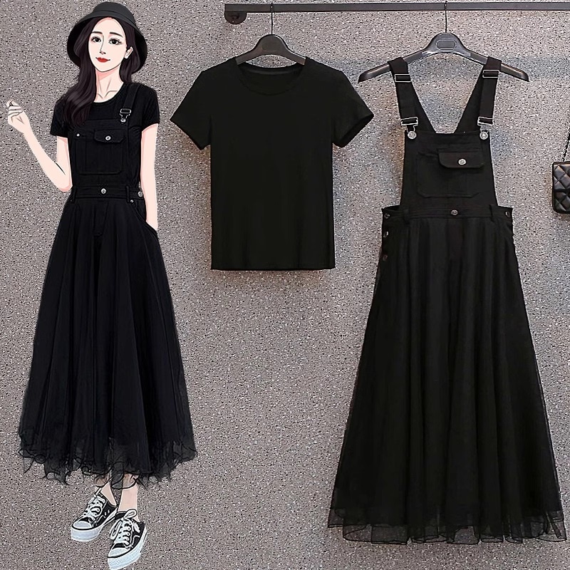 トップス ワンピース セットアップ Tシャツ 膝丈 ひざ丈 膝下 袖あり 半袖 Uネック 2点セット かわいい 大人可愛い きれいめ シンプル カジュアル 大人 おしゃれ お洒落 大人可愛い 大人女子