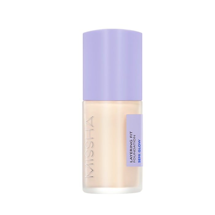 Missha Layering Fit Foundation Semi Glow SPF38 PA++ 35ml