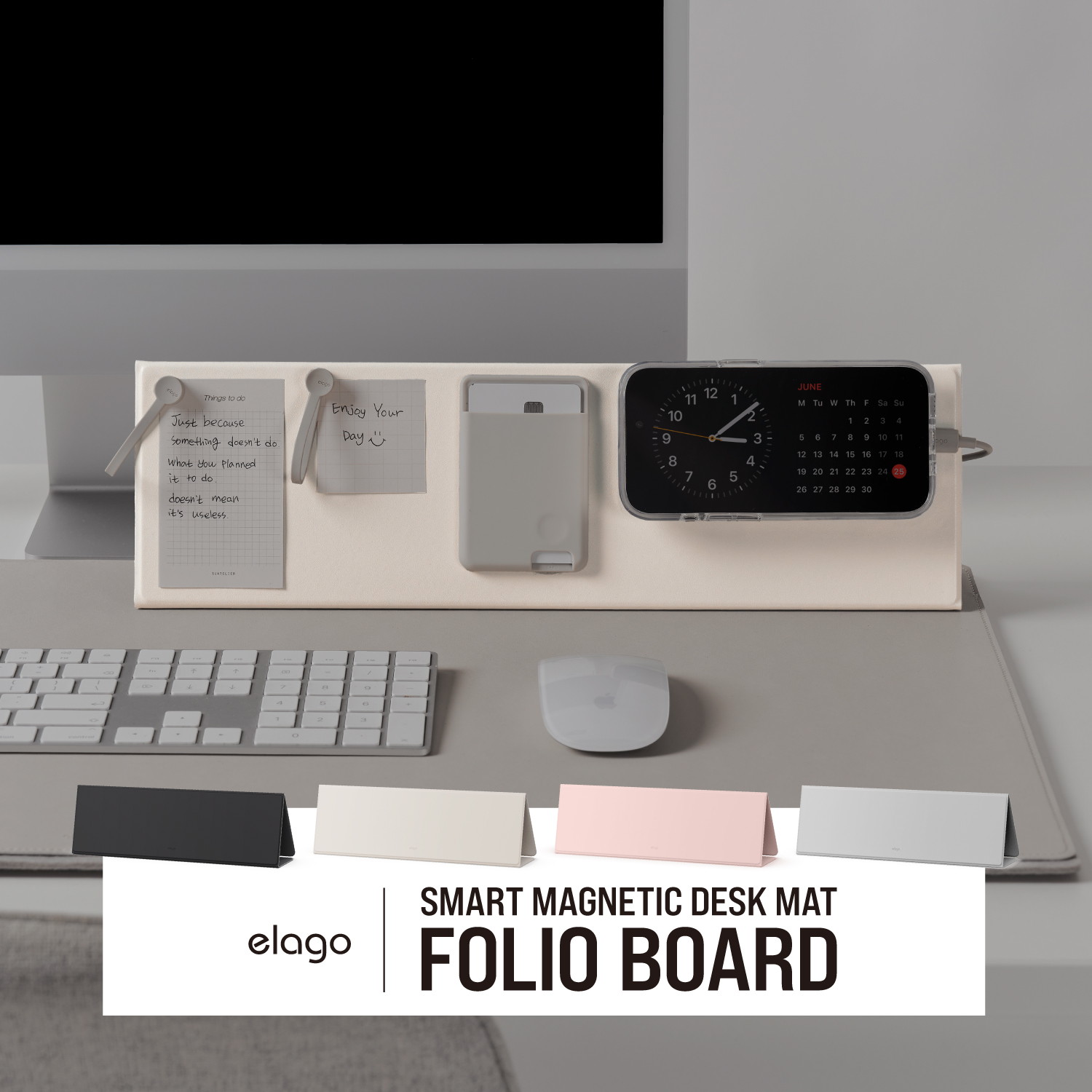 elago SMART MAGNETIC DESK MAT FOLIO BOARD for desk accessories 6,943円