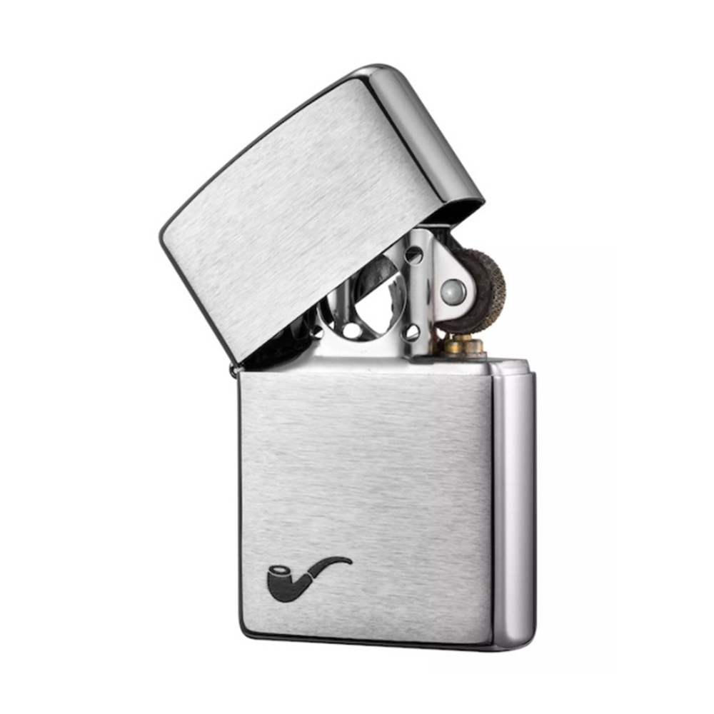 Zippo ジッポーライター 無地 定番デザインレギュラー 北米シリーズ 200PL BR Fin Pipe プリンティング