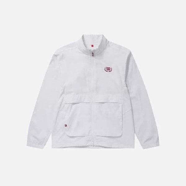 [] メンズヘリテージロゴウインドブレーカージャケットW241001TJK31WHT