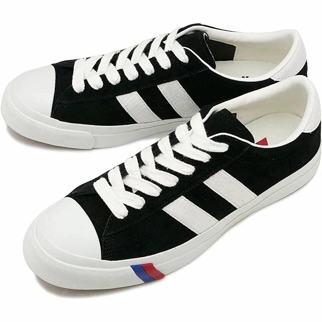 スニーカー ロイヤルプラス スエード ロー [PN1021] メンズ・レディース 靴 シューズ Vibramソール BLACK