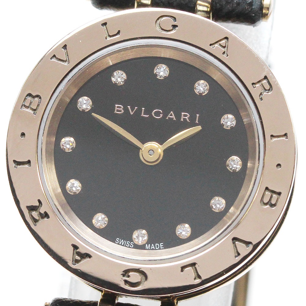 ブルガリ BVLGARI BZP23SG B-zero1 12Pダイヤ クォーツ レディース _825428【中古】