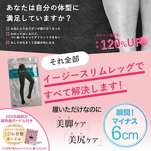 2着セット 履くだけイージースリムレッグ 着圧レギンス ゲルマニウム配合繊維 補正 蒸れない ライトタイプ むくみ すっきり ダイエット 足細 美脚