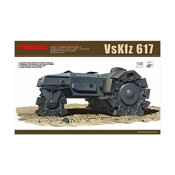 MENG 1:35 Scale VsKfz 617 Minesweeper Model Kit (Multi-Colour) 並行輸入品
