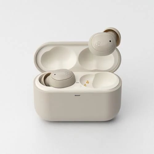 final FI-ZE5DPLTWCR 完全ワイヤレスイヤホン ag ZE500 for ASMR Bluetooth対応 クリーム