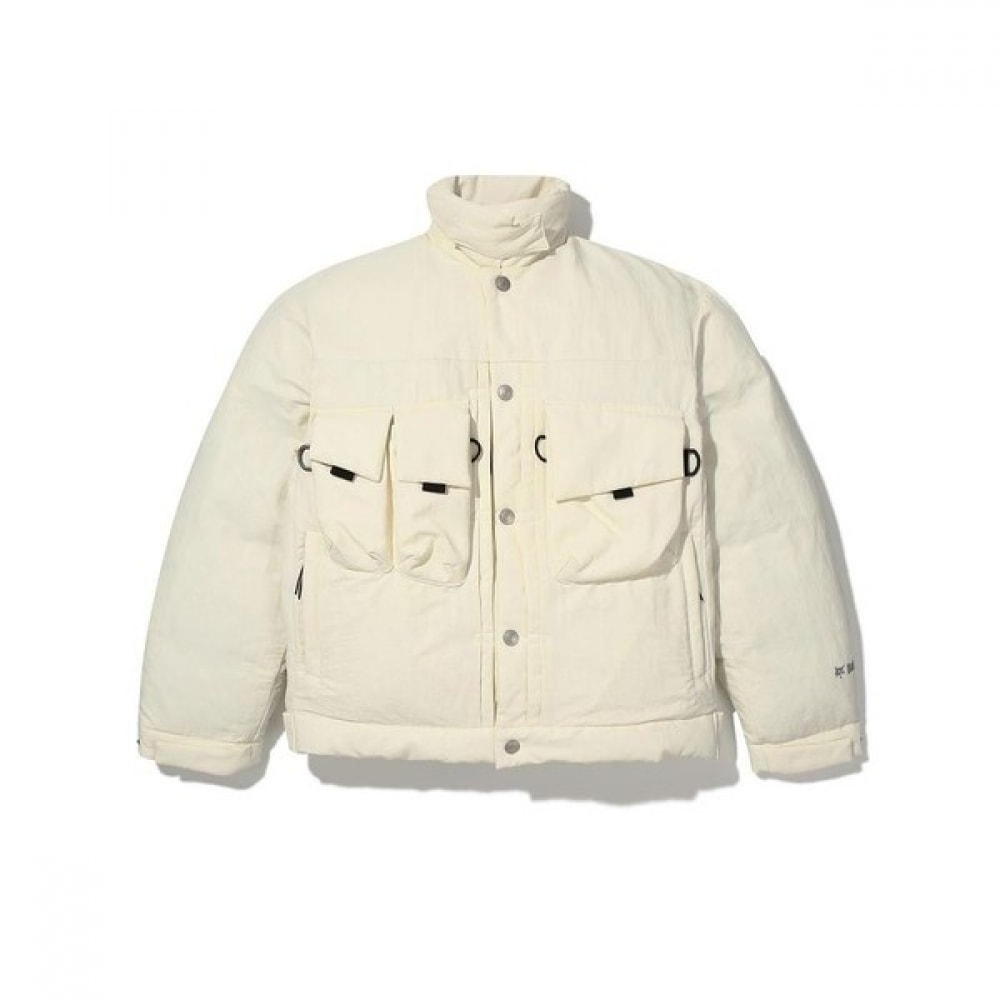 [Bobcat] トラッカーダウンジャケット-アイボリー