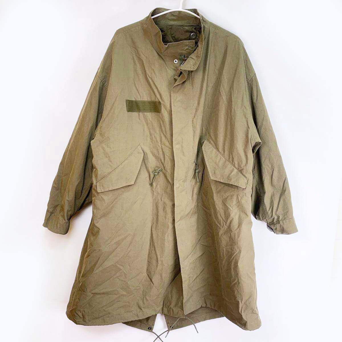 【中古】フリークスストア 中綿ライナー3WAY モッズコート S カーキ 22AW-003CO メンズ FREAK’S STORE