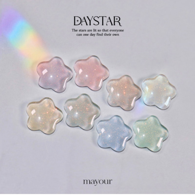 mayour / DAYSTAR 8 set / Syrup gel / Glitter gel / nail
