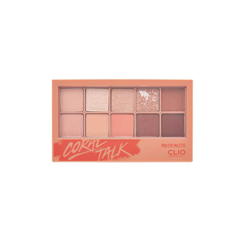 【迅速発送】DOOWON クリオ プロ アイ パレット 03 Coral Talk アイシャドウ CLIO 1個 (x 1)