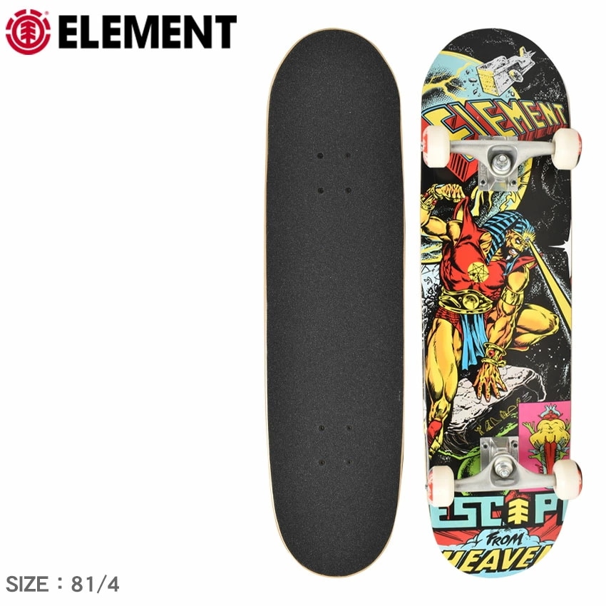 RISE AND SHINE コンプリートデッキ 8 BB027420 メンズ レディース スケボー ボード スケート ストリート スポーツ ロゴ アウトドア ウィール カラフル おしゃれ