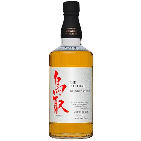 松井酒造 マツイウイスキー 鳥取 銀ラベル 43度 700ml6本【北海道沖縄県東北四国九州地方は必ず送料がかかります】
