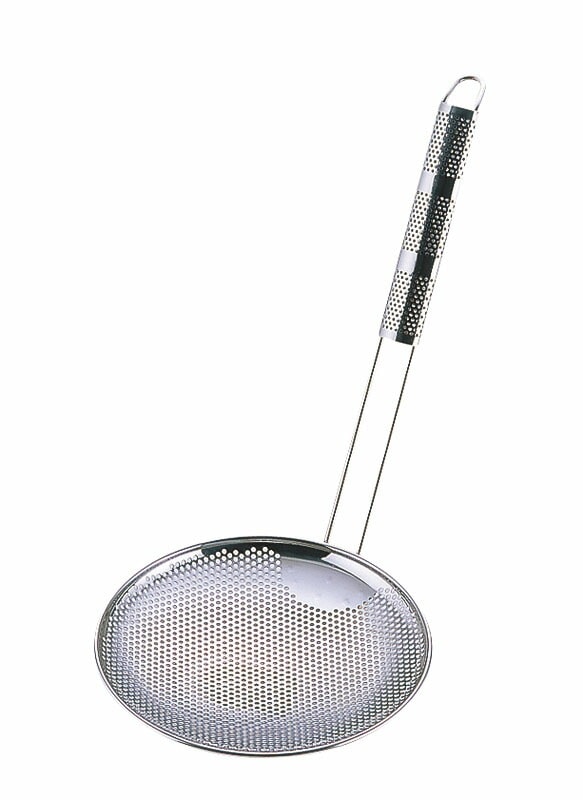 三宝産業 UK18-8パンチングそば揚げ 縦型24cm