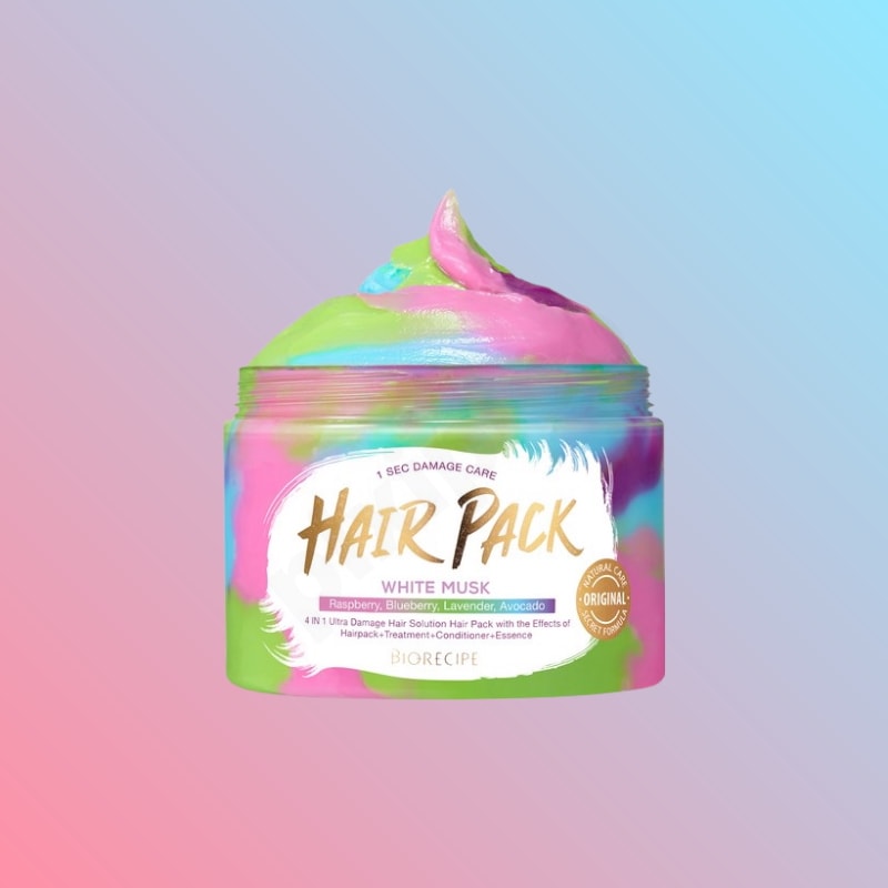 [BIORECIPE] 1秒 ダメージケア 4 in 1 システムヘアパック , マーブルヘアパック, 300g