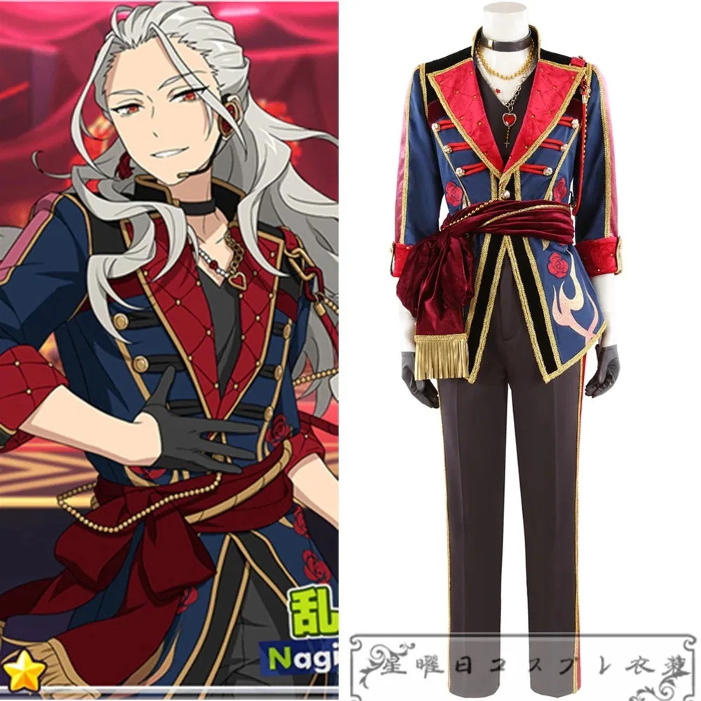 変装期間限定30％ 七種茨 Adam/Eve バレンタインキャンペーン2023 ES ハロウィン コスプレ衣装 乱凪砂 あんさんぶるスターズ コスチュームパーティーイベント用品コスプレ変装