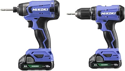 他サイト： 【在庫有・即納】HiKOKI(ハイコーキ) 18V コードレスドライバドリル FDS18DA(2BG)　バッテリー×2・急速充電器(UC18YKSL) ・ケース付の商品画像