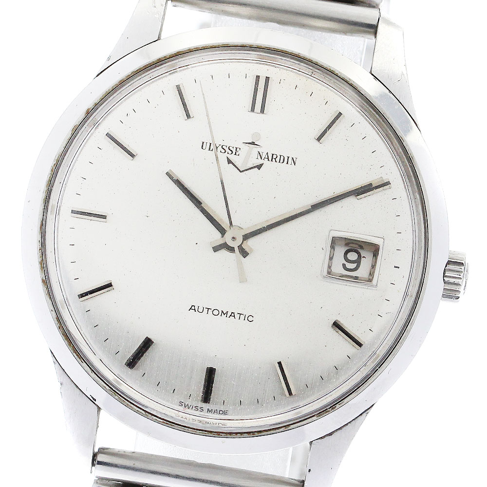 訳あり ユリス・ナルダン Ulysse Nardin ヴィンテージ Cal.N1/H8 デイト 自動巻き メンズ _874777【中古】