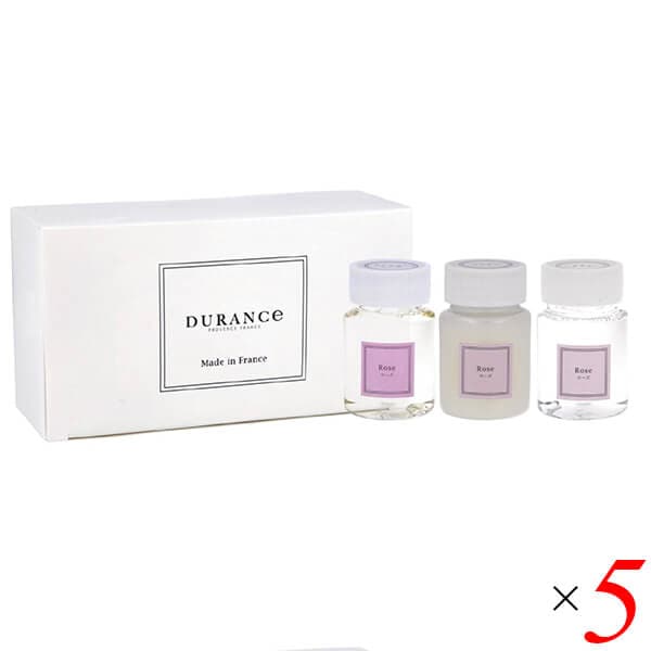 デュランス DURANCE リネンケア ディスカバリーセット (50ml×3) 香り3種 5本セット