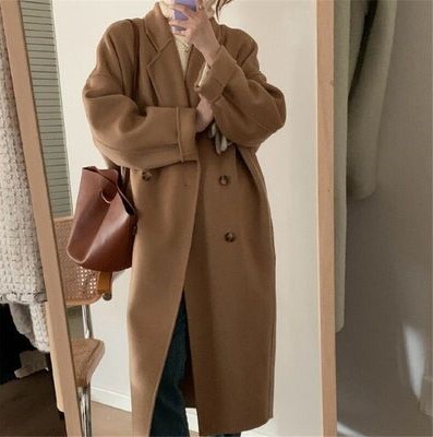 ロングコート コート アウター 上着 チェスターコート 膝下 袖あり 長袖 襟付き ストレート Iライン 前開き かわいい 可愛い きれいめ シンプル 大人 上品 おしゃれ お洒落 かっこいい