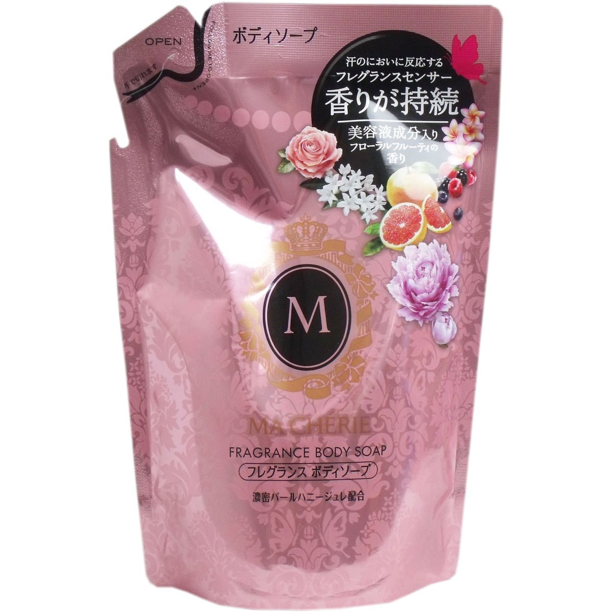 マシェリ　フレグランス　ボディソープ　つめかえ用 × 10個セット