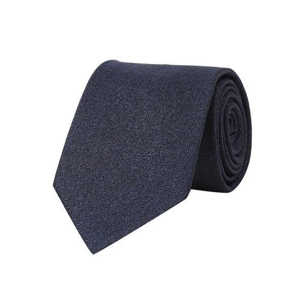 斜線キュービックワンポイントネクタイネイビー__DLF1ACF1202N1