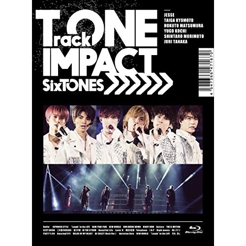 SixTONES ／ TrackONE -IMPACT-(初回盤)(Blu-ray Disc) (Blu-ray) SEXJ-1