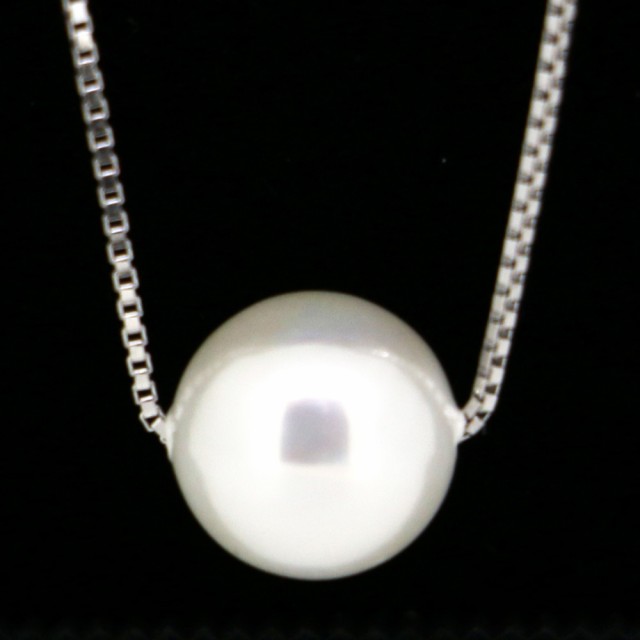 パール 一粒 ネックレス レディース ネックレス パール 真珠 プレゼント 女性 プラチナ仕上げ シルバー925 アクセサリー 女性 プレゼント 華奢 ギフトラッピング対応 冠婚葬祭 agesugi_