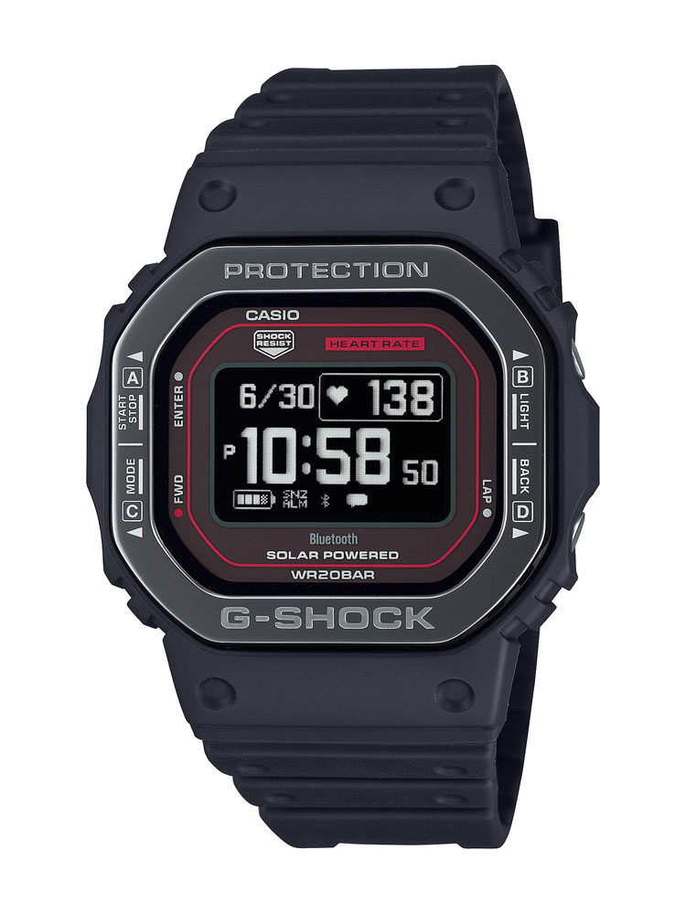 カシオ 【国内正規品】G-SHOCK（ジーショック）　G-SQUAD ソーラー　メンズタイプ DW-H5600MB-1A4JR