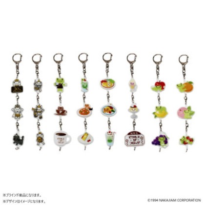 かえるのピクルス つながる3連キーホルダー(全8種)/BOX かえるのピクルス 4,102円