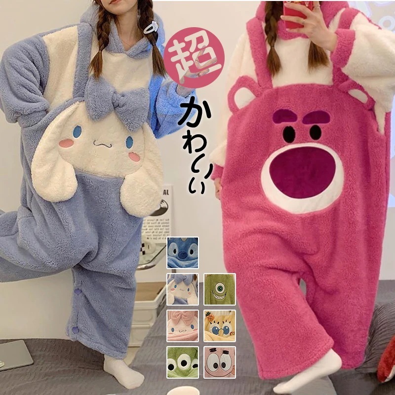 【10点セット】韓国ファッション テレタビーズワンピースパジャマ 団体服 変装仮装 着ぐるみ コスプレ 修学旅行 冬かわいい 文化祭 冬 厚 着ぐるみパジャマ ルー