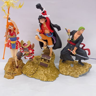 ラブブ　ワンピース　正規品　10体セット　ルフィ　ナミ　ゾロ　　チョッパー等 未開封 Labubu POP MART ワンピース コラボ フィギュア ランダム