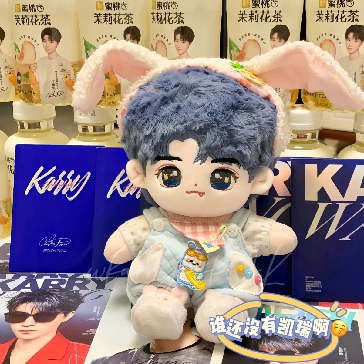 ケリー綿人形王俊凯の同人グッズかわいいぬいぐるみ誕生日プレゼント