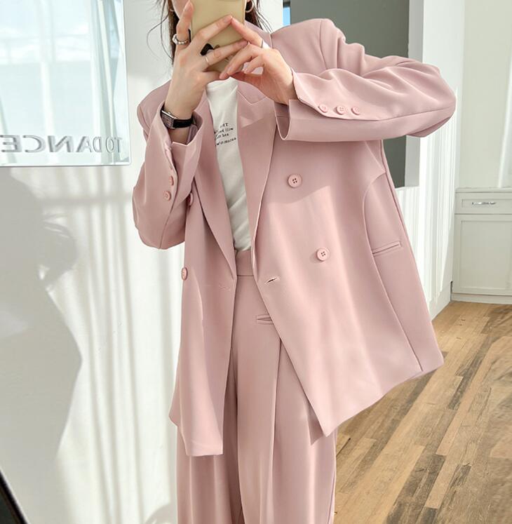 カジュアルスーツ セットアップ レディース パンツスーツ 春秋 オフィス OL ビジネススーツ 入学式 卒業式 事務服 体型カバー リクルートスーツ 通勤 就活スーツ セレモニースーツ 可愛い 2点セ 5,452円