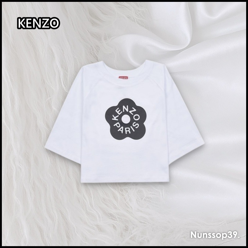 KENZO FE52TS0984SG 01 ボケ フラワー 2.0 Tシャツ