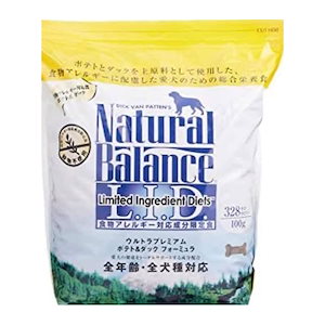 ナチュラルバランス ポテト&ダック アレルギー専用 (全犬種/全年齢対応) 2.27kg