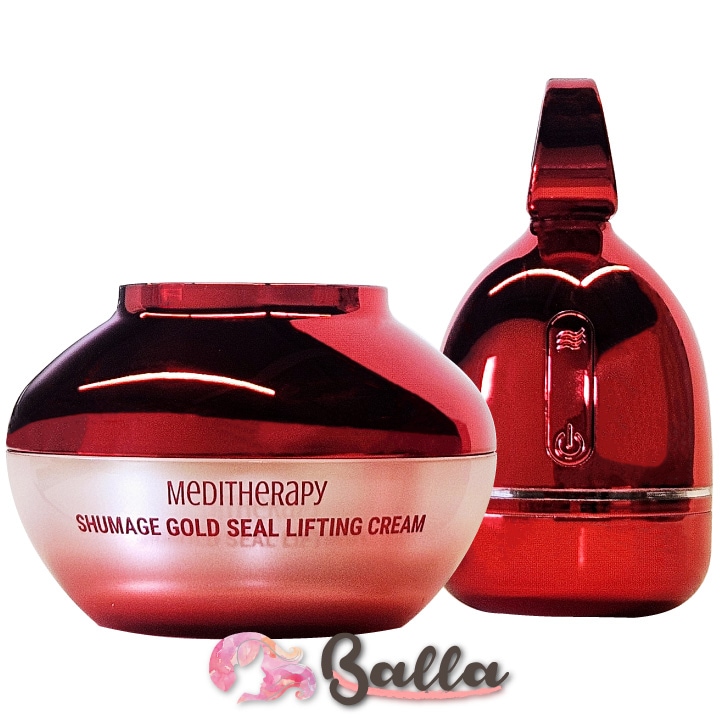 【EMS美顔器+クリーム】シューマジ ゴールドシール リフト アップクリーム50ml + EMS美顔器セット 韓国美顔器+クリーム ホームエステ 韓国コスメ 5,005円