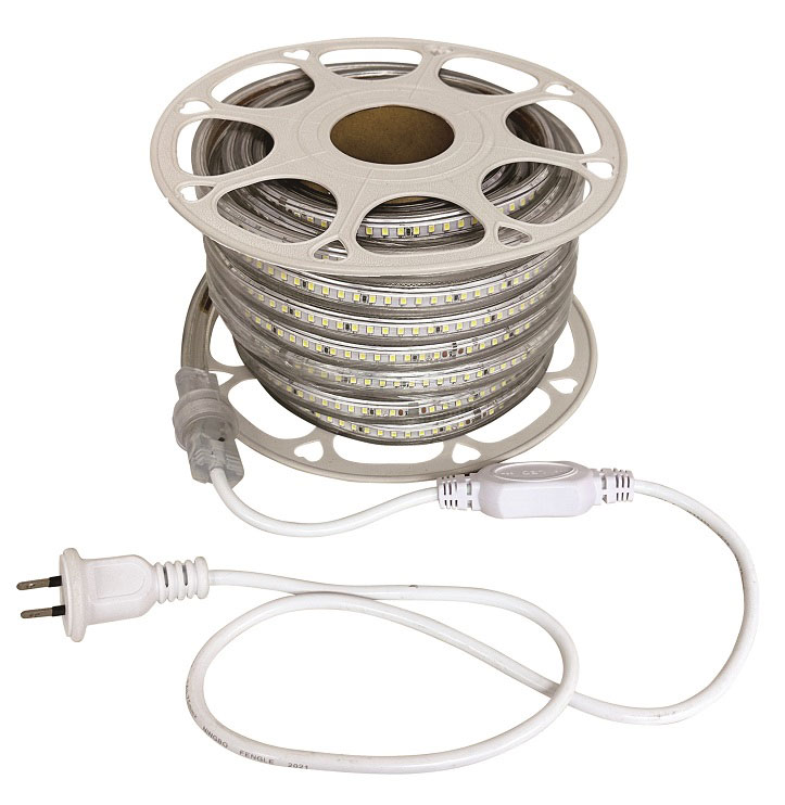 富士倉 FRL-W10M-W(FUJIKURA) LEDロープライト両面発光 白 10m(電源付き) FRLW10MWFUJIKURA