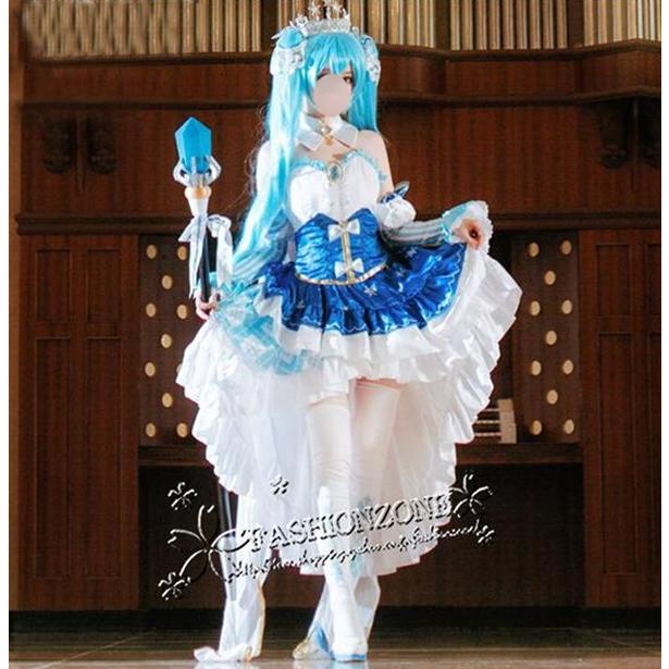 VOCALOID 初音ミク風 コスプレ 衣装 ウイッグ cosplay ハロウィン仮装変装 アニメ ゲーム コスチューム パーティーグッズ