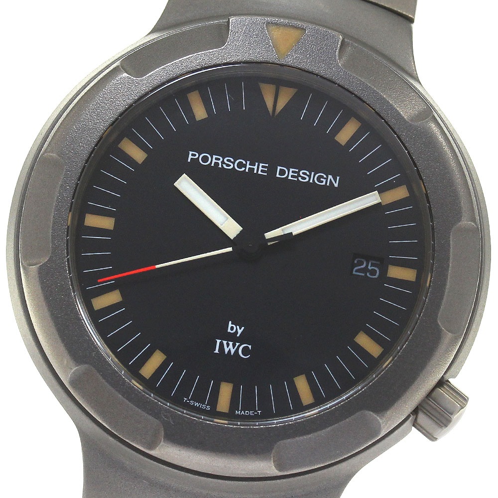 ポルシェデザイン Porsche Design 3524 by IWC オーシャン2000 デイト 自動巻き メンズ 良品 _816180【中古】