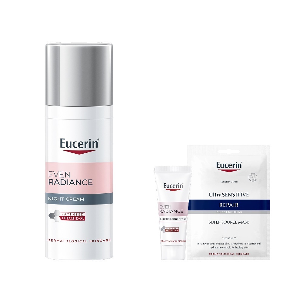 [25FW/New]イブンラディアンス チアミドール ナイトクリーム 50ml(+イルミネイティングセラム7ml+マスクパック贈呈) #光彩#低刺激 #ブライトニング #特許成分チアミドール