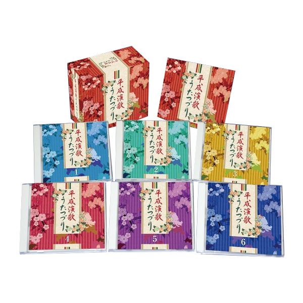 平成演歌うたつづり (CD6枚組 全96曲) 別冊歌詞ブックレット カートンBOX付き (ミュージック 音楽)