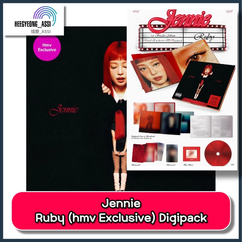 [HMV Exclusive] Jennie Ruby Digipack