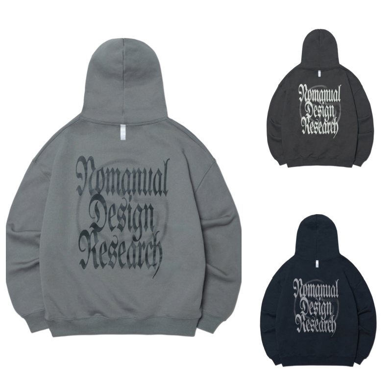 【NOMANUAL】 MANERO HOODIE : 3COLORS