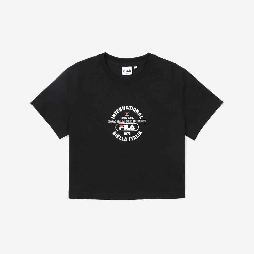 フィラライフクロップショートスリーブ Tシャツ_FS2RSF2153F_BLK 7,246円