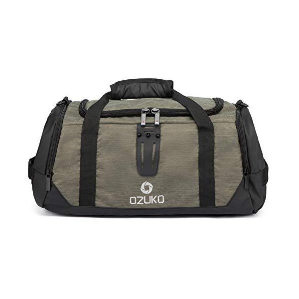 AOCKS Gym Bag with Wet Pocket & Shoes Compartment Sports Fitness Backpack Water Resistance Handbag f